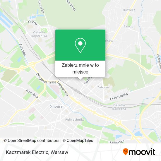 Mapa Kaczmarek Electric