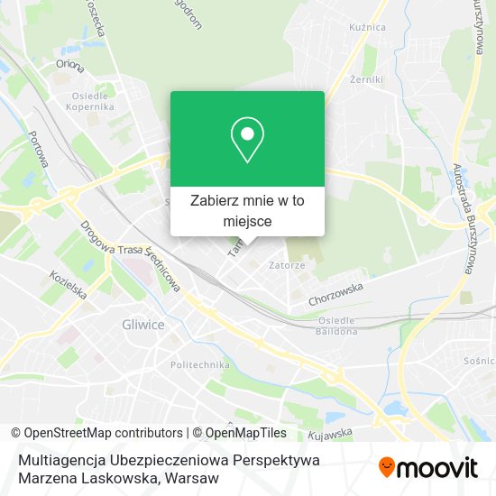 Mapa Multiagencja Ubezpieczeniowa Perspektywa Marzena Laskowska