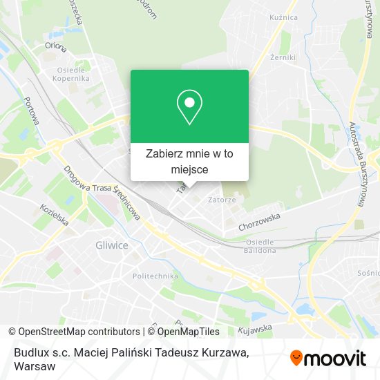 Mapa Budlux s.c. Maciej Paliński Tadeusz Kurzawa