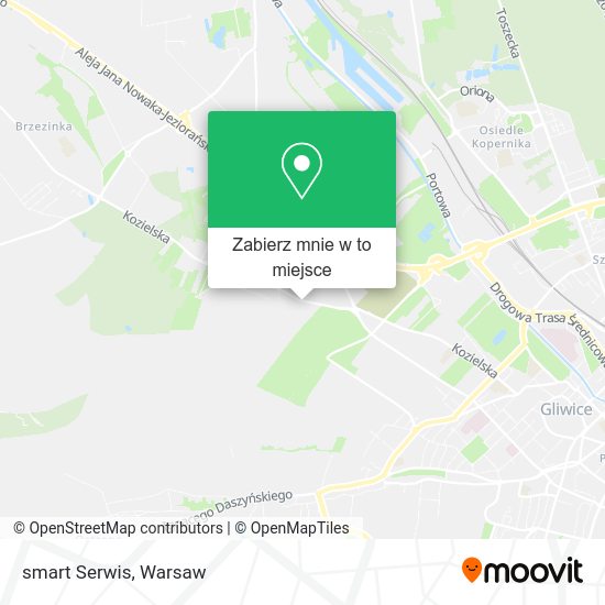 Mapa smart Serwis