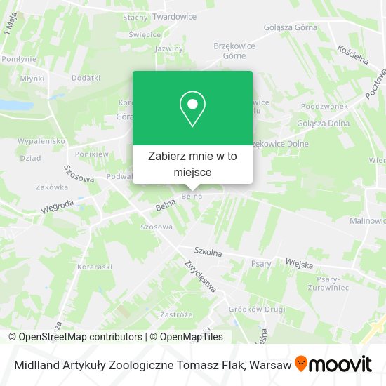 Mapa Midlland Artykuły Zoologiczne Tomasz Flak