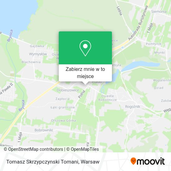 Mapa Tomasz Skrzypczynski Tomani