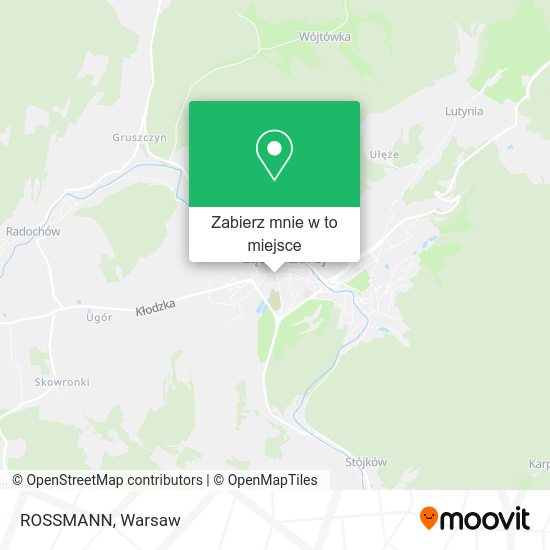 Mapa ROSSMANN