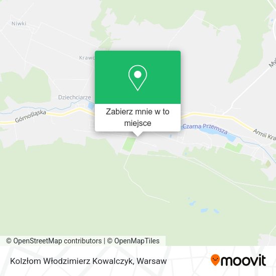 Mapa Kolzłom Włodzimierz Kowalczyk