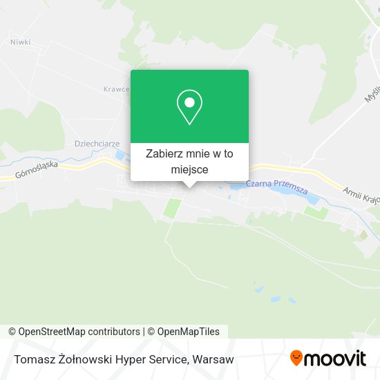 Mapa Tomasz Żołnowski Hyper Service