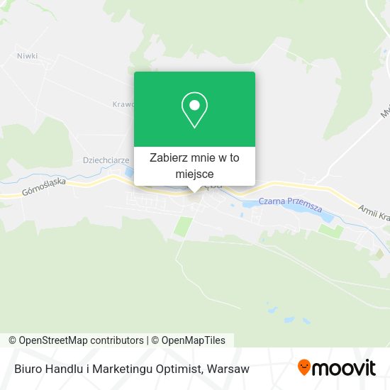 Mapa Biuro Handlu i Marketingu Optimist