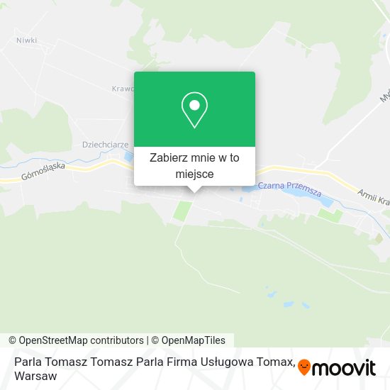 Mapa Parla Tomasz Tomasz Parla Firma Usługowa Tomax