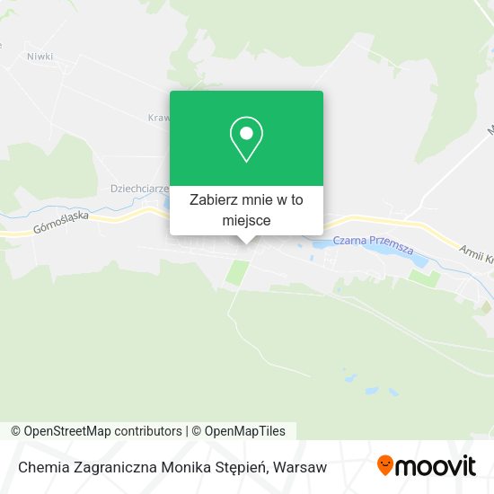 Mapa Chemia Zagraniczna Monika Stępień