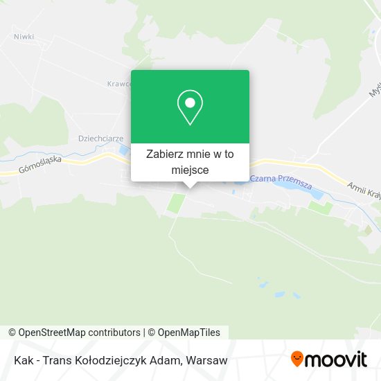 Mapa Kak - Trans Kołodziejczyk Adam