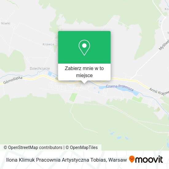 Mapa Ilona Klimuk Pracownia Artystyczna Tobias