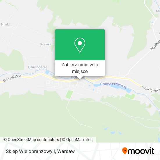 Mapa Sklep Wielobranzowy I