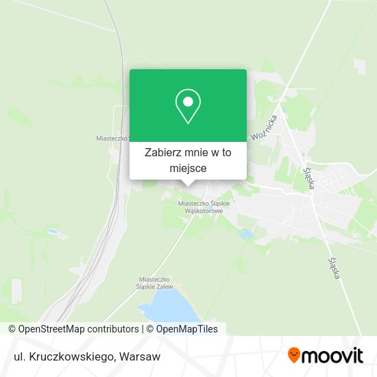 Mapa ul. Kruczkowskiego