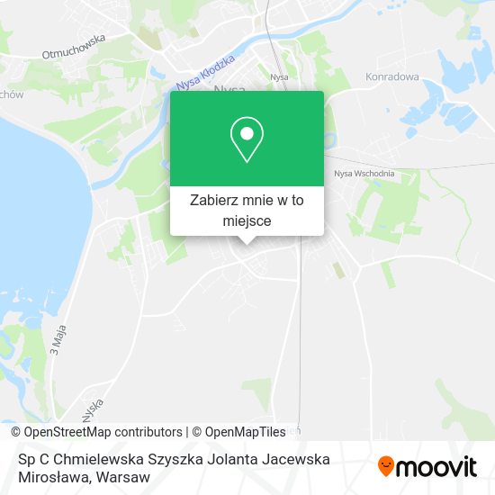 Mapa Sp C Chmielewska Szyszka Jolanta Jacewska Mirosława