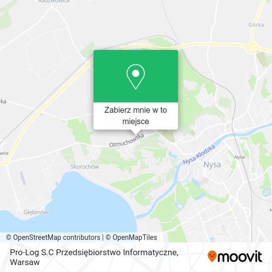 Mapa Pro-Log S.C Przedsiębiorstwo Informatyczne