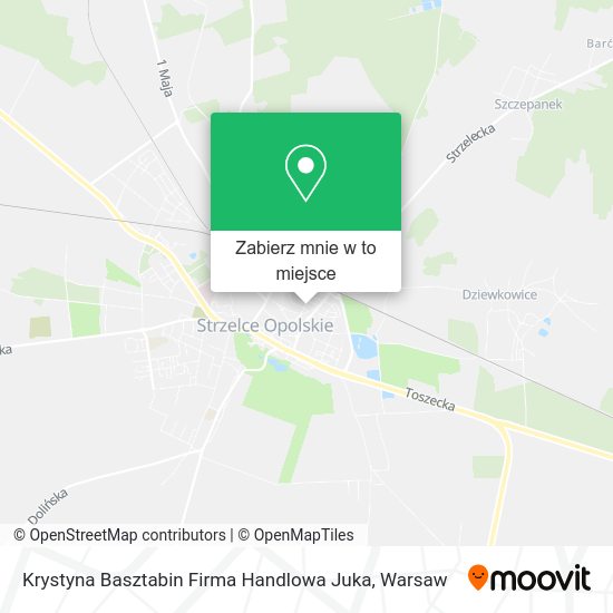 Mapa Krystyna Basztabin Firma Handlowa Juka