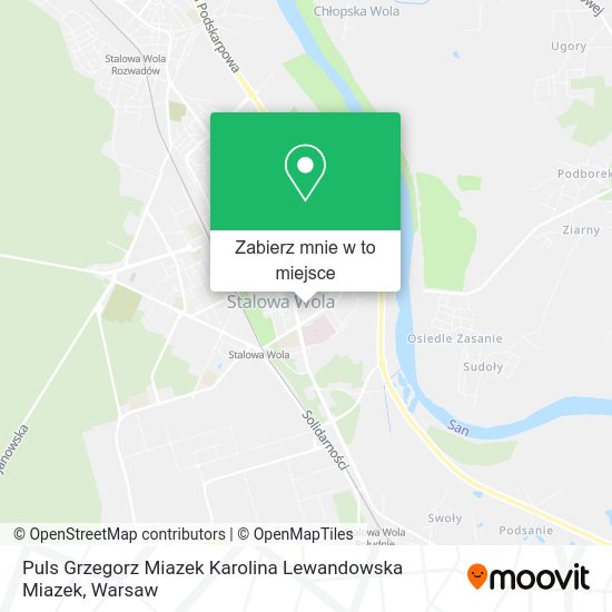 Mapa Puls Grzegorz Miazek Karolina Lewandowska Miazek