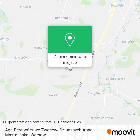 Mapa Aga Przetwórstwo Tworzyw Sztucznych Anna Mastalińska