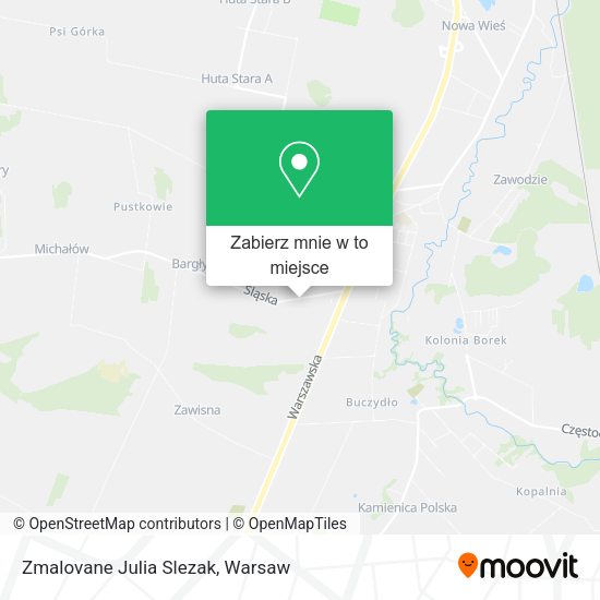 Mapa Zmalovane Julia Slezak