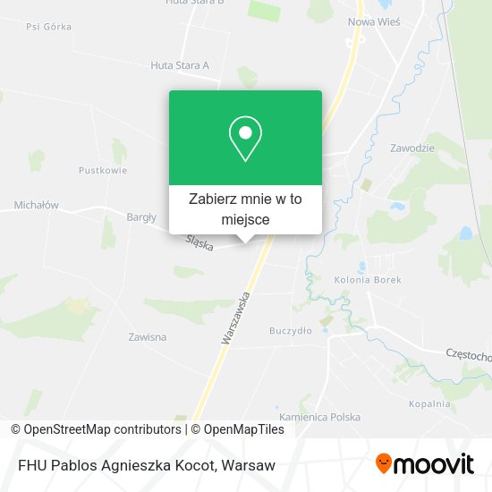 Mapa FHU Pablos Agnieszka Kocot