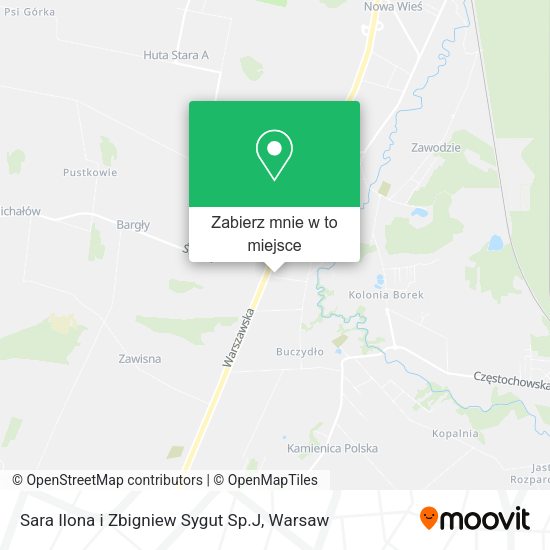 Mapa Sara Ilona i Zbigniew Sygut Sp.J