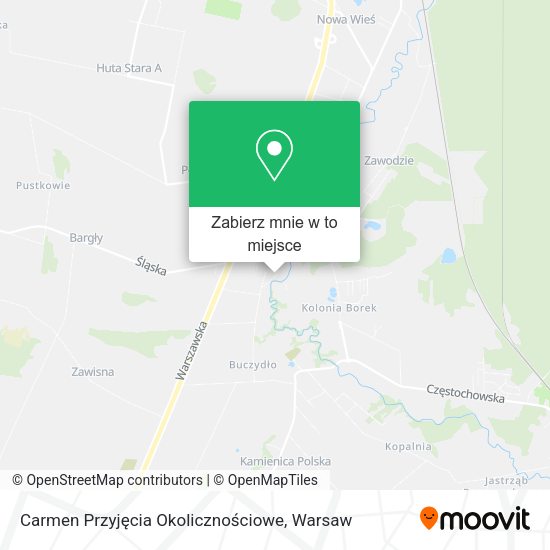 Mapa Carmen Przyjęcia Okolicznościowe