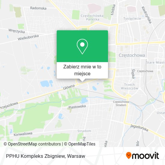 Mapa PPHU Kompleks Zbigniew