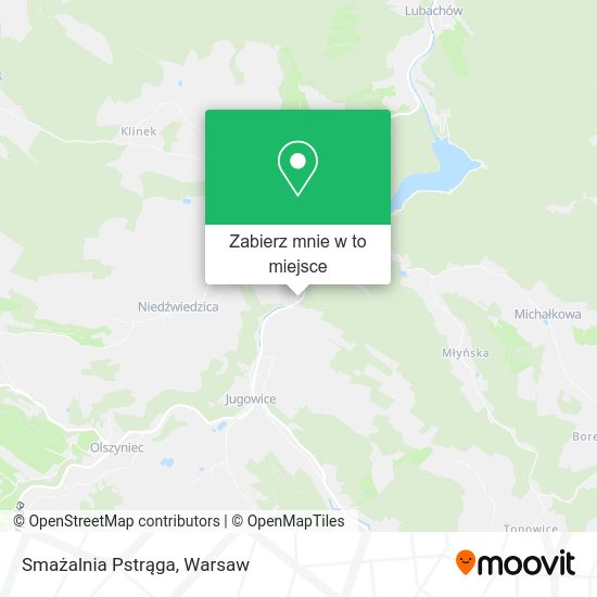 Mapa Smażalnia Pstrąga