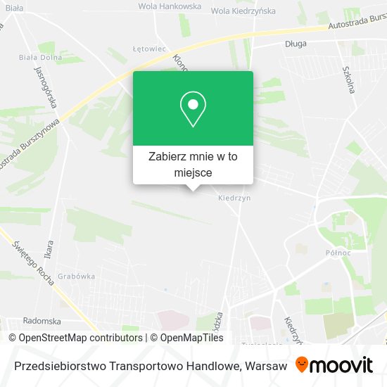 Mapa Przedsiebiorstwo Transportowo Handlowe