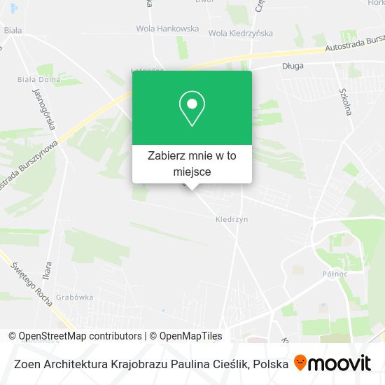 Mapa Zoen Architektura Krajobrazu Paulina Cieślik