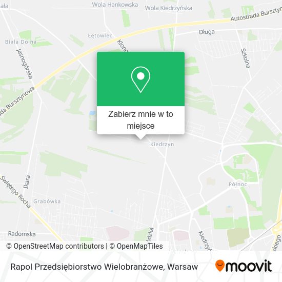 Mapa Rapol Przedsiębiorstwo Wielobranżowe