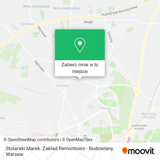 Mapa Stolarski Marek. Zakład Remontowo - Budowlany