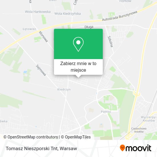 Mapa Tomasz Nieszporski Tnt