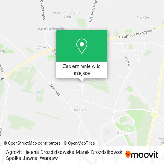 Mapa Agrovit Helena Drozdzikowska Marek Drozdzikowski Spolka Jawna