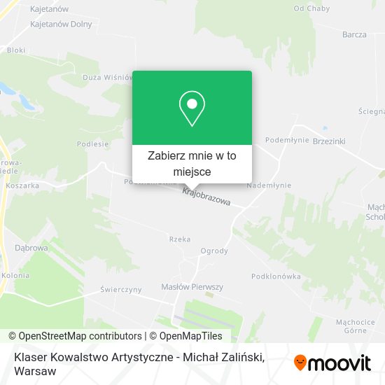 Mapa Klaser Kowalstwo Artystyczne - Michał Zaliński