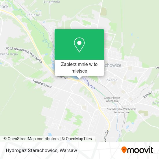 Mapa Hydrogaz Starachowice