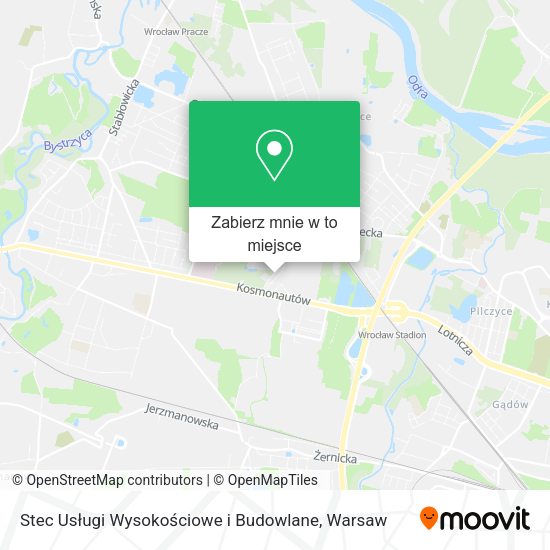 Mapa Stec Usługi Wysokościowe i Budowlane