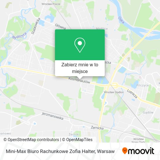 Mapa Mini-Max Biuro Rachunkowe Zofia Halter