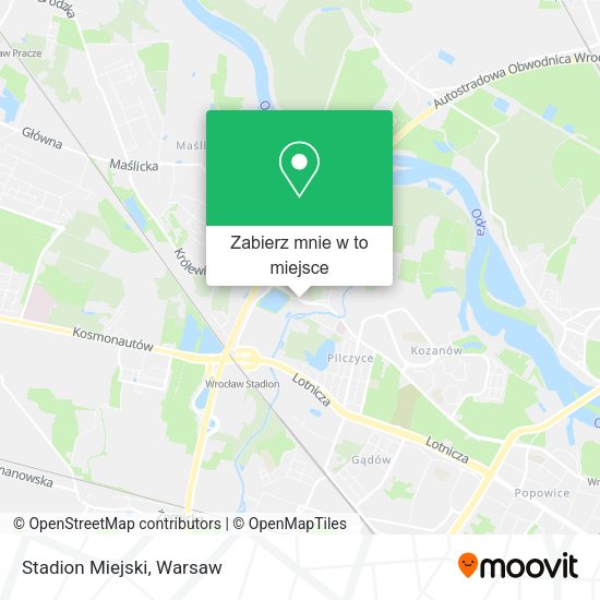 Mapa Stadion Miejski