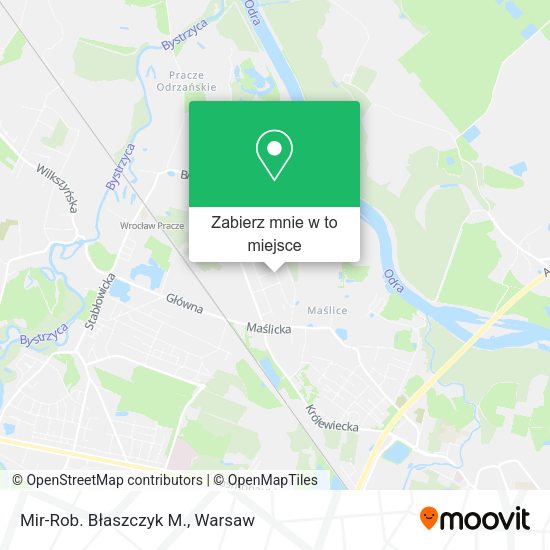 Mapa Mir-Rob. Błaszczyk M.