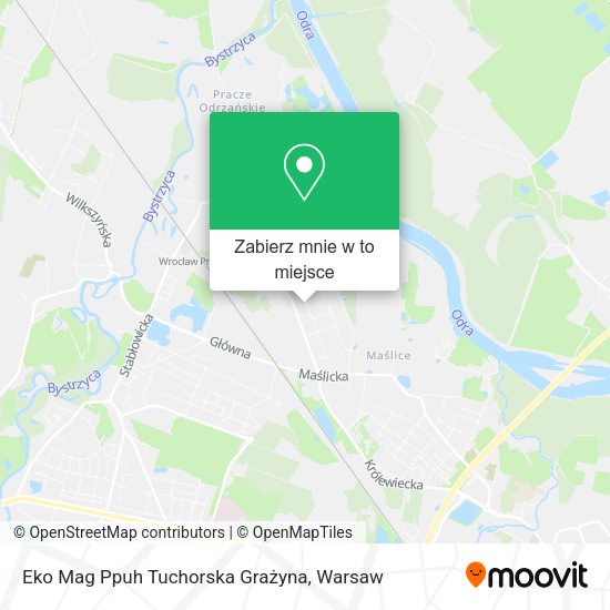 Mapa Eko Mag Ppuh Tuchorska Grażyna