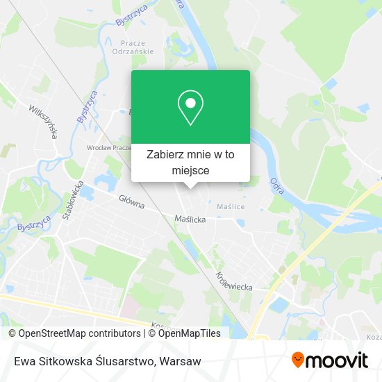 Mapa Ewa Sitkowska Ślusarstwo