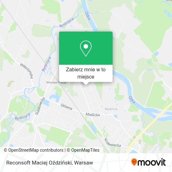 Mapa Reconsoft Maciej Oździński