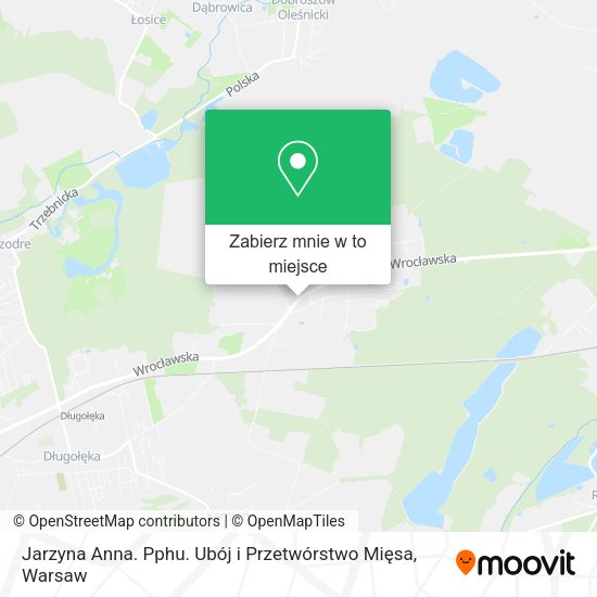 Mapa Jarzyna Anna. Pphu. Ubój i Przetwórstwo Mięsa