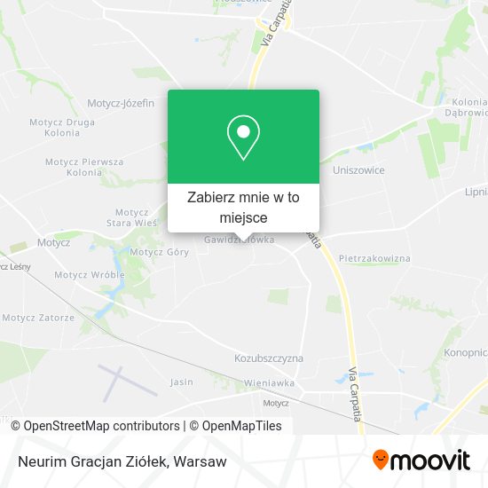 Mapa Neurim Gracjan Ziółek