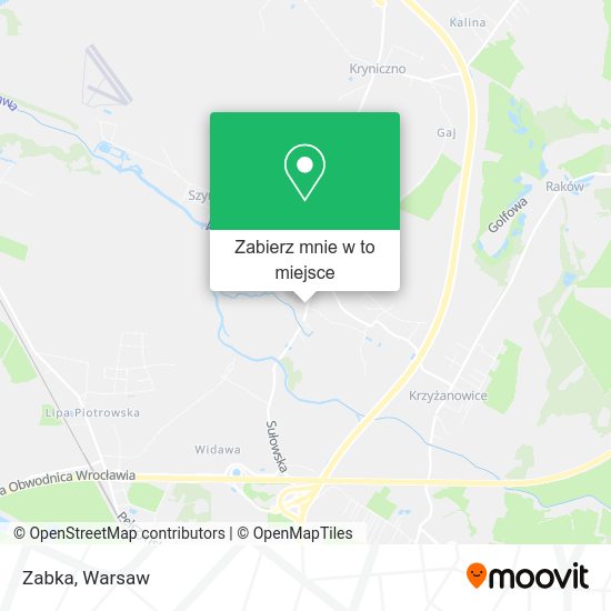 Mapa Zabka