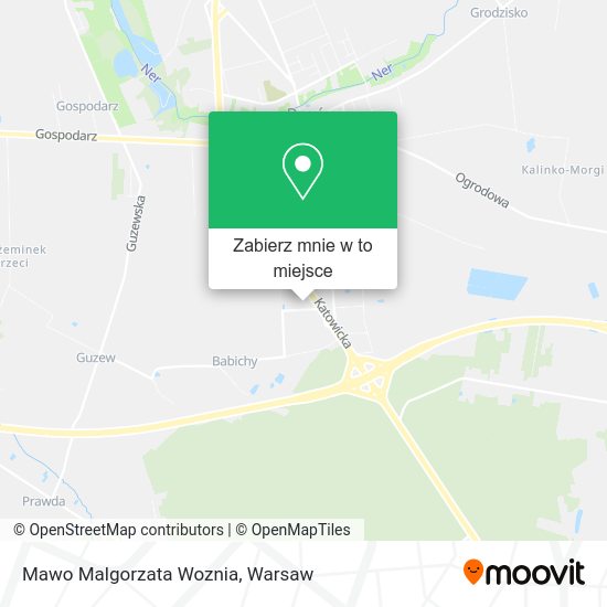 Mapa Mawo Malgorzata Woznia