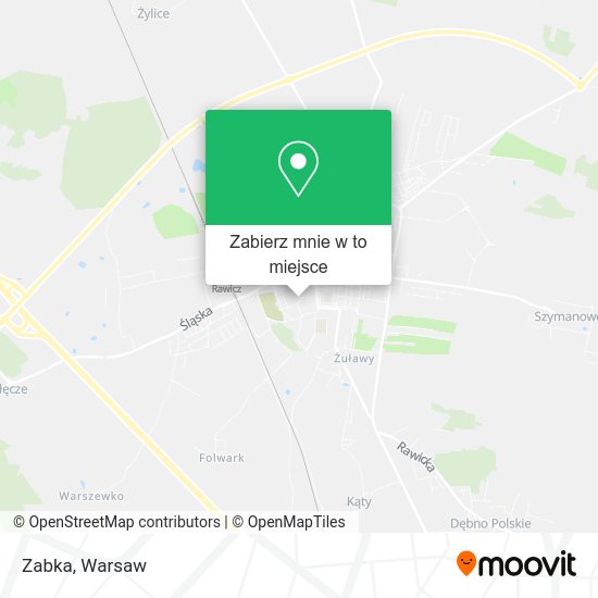 Mapa Zabka