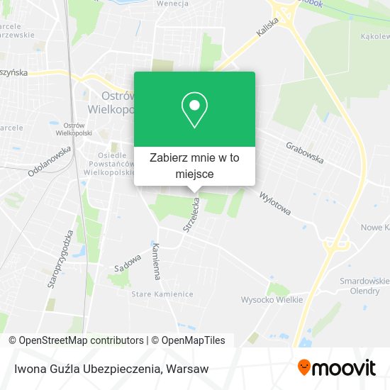 Mapa Iwona Guźla Ubezpieczenia