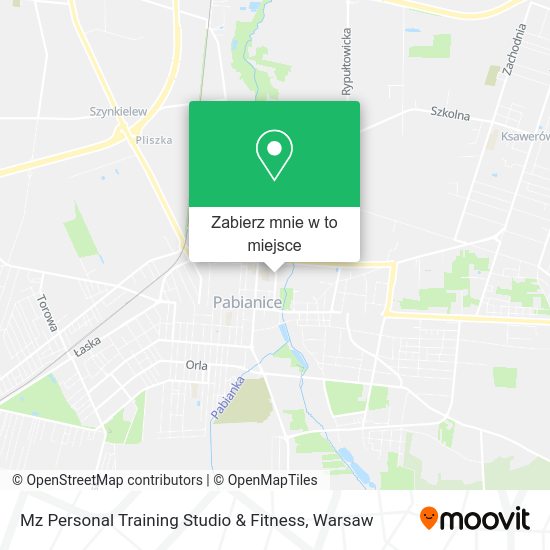 Mapa Mz Personal Training Studio & Fitness