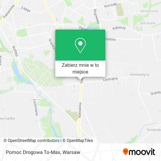 Mapa Pomoc Drogowa To-Max